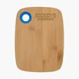 Small Bamboo Cutting Board with Silicone Ring — view 3