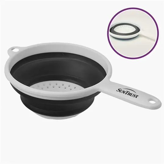Collapse'N Silicone Strainer, 7" Diameter — view 2
