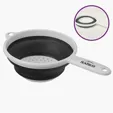 Collapse'N Silicone Strainer, 7" Diameter — view 2