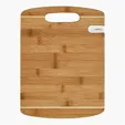 Bamboo Cutting Board with Knife Sharpener, 12 x 9 Inch — view 3
