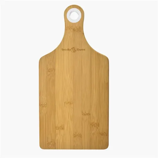 Bamboo Charcuterie Cheese Board with Silicone Ring — view 6