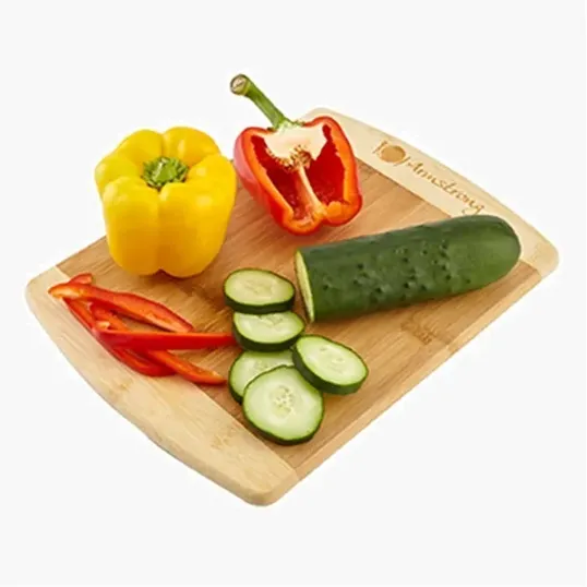 Bamboo Cutting Board, 12" x 9"