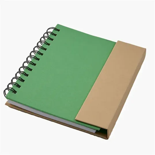 Eco Magnetic Notebook with Sticky Notes & Pen — view 7