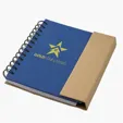 Eco Magnetic Notebook with Sticky Notes & Pen — view 2