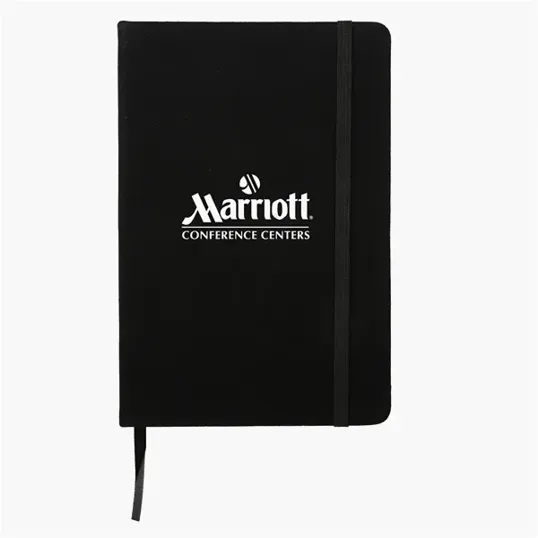 Suede Fabric Hardbound Journal Notebook