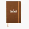 Suede Fabric Hardbound Journal Notebook — view 2