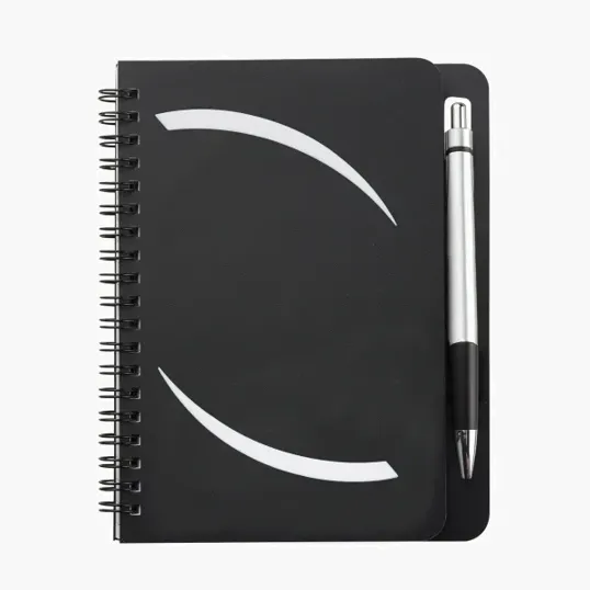 Huntington Spiral Notebook with Pen, 5" x 7" — view 2