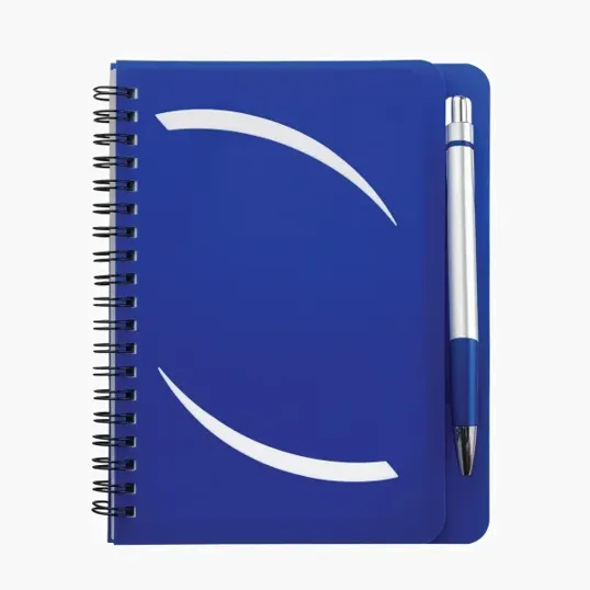 Huntington Spiral Notebook with Pen, 5" x 7" — view 4