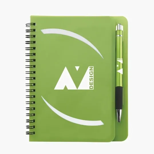 Huntington Spiral Notebook with Pen, 5" x 7" — view 5