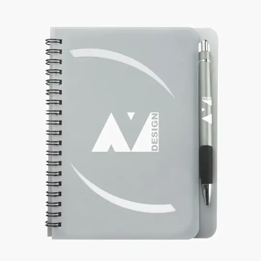 Huntington Spiral Notebook with Pen, 5" x 7" — view 7