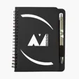 Huntington Spiral Notebook with Pen, 5" x 7"
