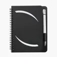 Huntington Spiral Notebook with Pen, 5" x 7" — view 2