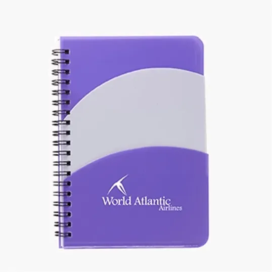 Santiago Double Pocket Spiral Notebook, 5" x 7"