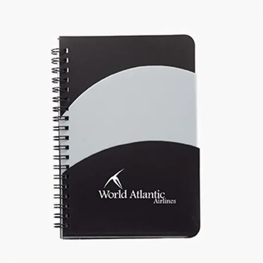 Santiago Double Pocket Spiral Notebook, 5" x 7" — view 3