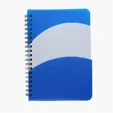 Santiago Double Pocket Spiral Notebook, 5" x 7" — view 5