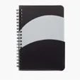 Santiago Double Pocket Spiral Notebook, 5" x 7" — view 6