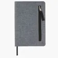 6" x 8" Zip-It Journal Notebook with Zippered Pocket — view 5