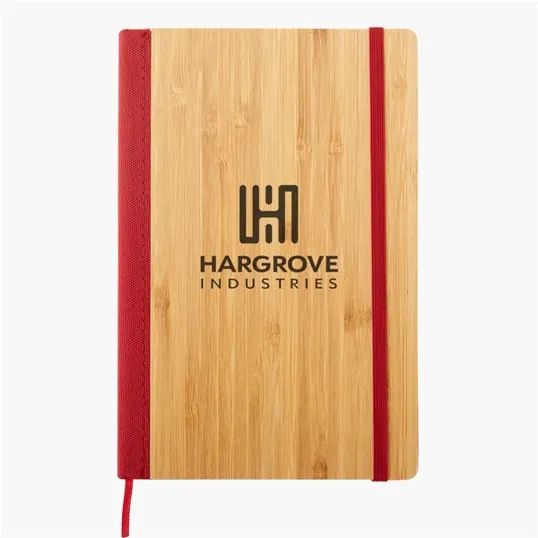 Bamboo Journal with RPET Back, 6" x 8" — view 6