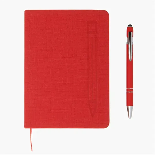 Magnetic Journal & Metal Pen Set — view 7