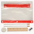 Deluxe School Kit Zippered Vinyl Pencil Pouch — view 4