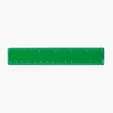6" Plastic Ruler with Standard and Metric Scales — view 12