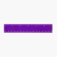 6" Plastic Ruler with Standard and Metric Scales — view 14