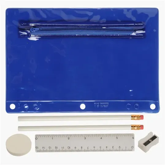 Translucent Deluxe School Kit Pencil Pouch — view 2