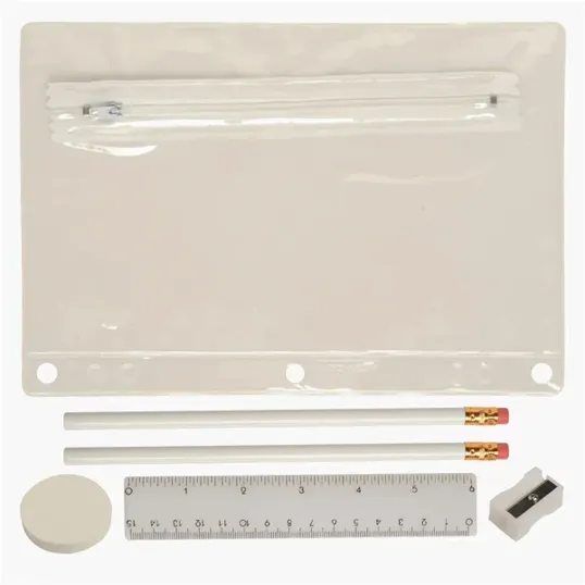 Translucent Deluxe School Kit Pencil Pouch — view 3