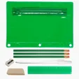 Academic School Kit with Translucent Vinyl Pouch — view 4