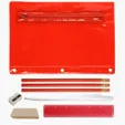 Academic School Kit with Translucent Vinyl Pouch — view 6