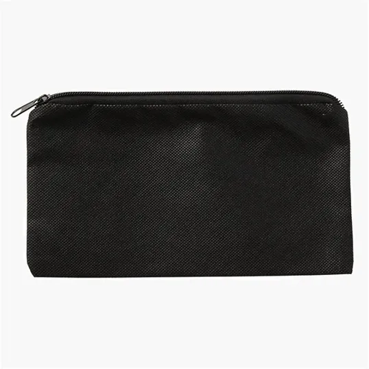 Non-Woven School Pouch with Zipper Closure — view 2