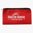 Non-Woven School Pouch with Zipper Closure