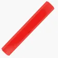 Leading Edge 12" Plastic Ruler with Pencil Clasp — view 13