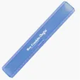 Leading Edge 12" Plastic Ruler with Pencil Clasp — view 4