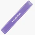 Leading Edge 12" Plastic Ruler with Pencil Clasp — view 9