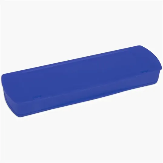 Plastic School Supply Case with Oblong Pencil Box Shape — view 8