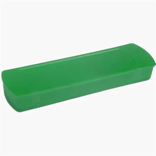 Plastic School Supply Case with Oblong Pencil Box Shape — view 11