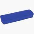 Plastic School Supply Case with Oblong Pencil Box Shape — view 8