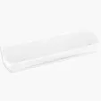 Plastic School Supply Case with Oblong Pencil Box Shape — view 9