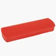 Plastic School Supply Case with Oblong Pencil Box Shape — view 10