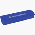 Plastic School Supply Case with Oblong Pencil Box Shape — view 2