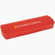 Plastic School Supply Case with Oblong Pencil Box Shape — view 3