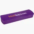 Plastic School Supply Case with Oblong Pencil Box Shape — view 7
