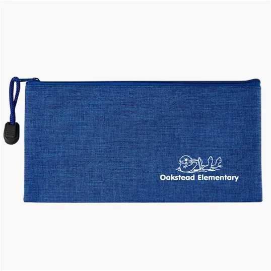 Heathered School Pouch — view 2