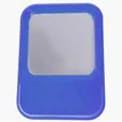Locker Mirror with Magnetic Backing — view 5