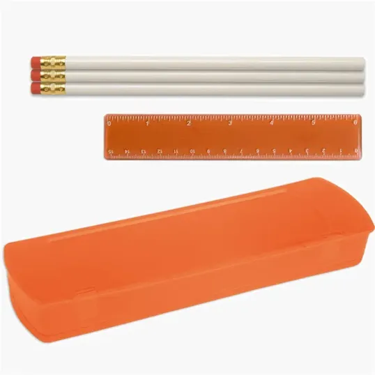 USA Back School Kit with Pencil Case, Ruler, and Pencils — view 5