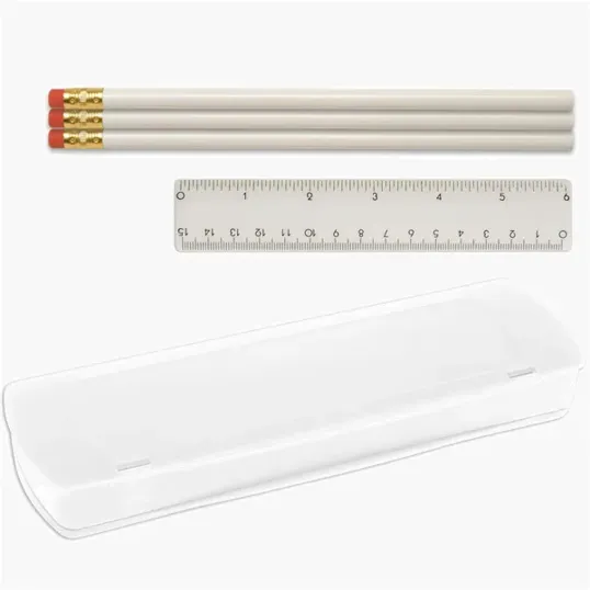USA Back School Kit with Pencil Case, Ruler, and Pencils — view 7