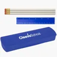 USA Back School Kit with Pencil Case, Ruler, and Pencils