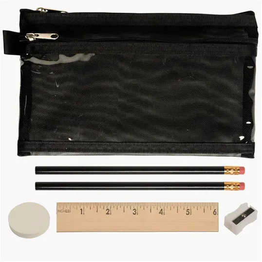 Honor Roll School Kit with Zippered PVC Pouch — view 3