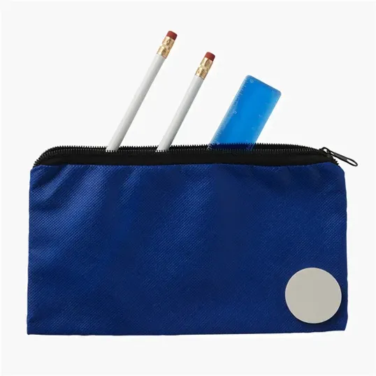 Non-Woven School Kit with Pouch, Pencils, Eraser, and Ruler — view 6